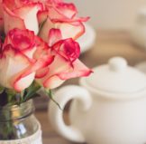 relaxing rose tea westridge florist toowoomba