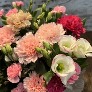 “A Million Thanks bright seasonal flower arrangement by Westridge Florist Toowoomba”